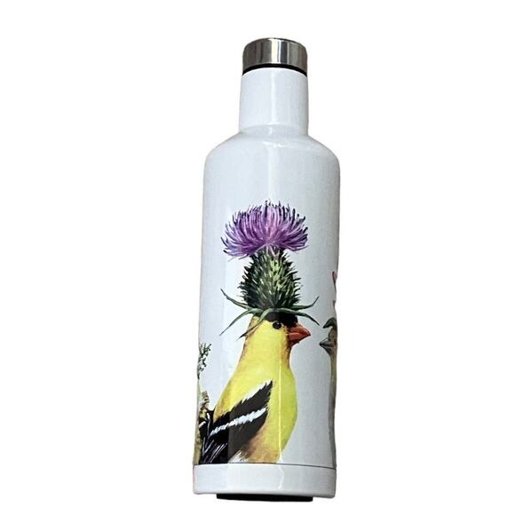Paper Product Design Stainless Steel Bottle Goldfinch 16.5 Ounces - Picture 1 of 3